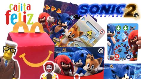 Cajita Feliz Papeles De Sonic Buenos O Malos Mcdonalds