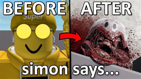 Simon Says Roblox Gore Edition Youtube