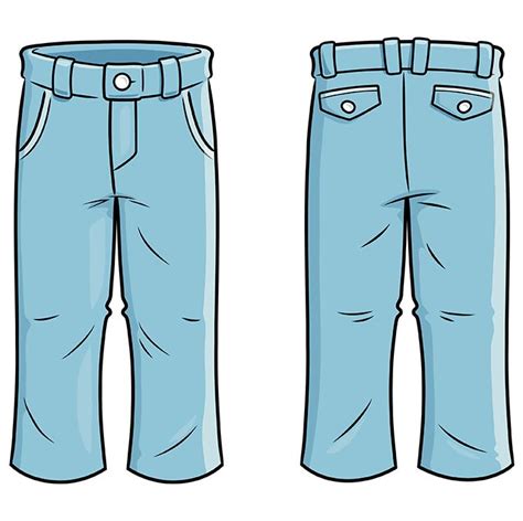 How To Draw Pants Really Easy Drawing Tutorial Pants Drawing Jeans Drawing How To Draw Pants