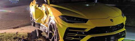 Reckless 14 Year Old Crashes Into Lamborghini Urus With Stolen Subaru