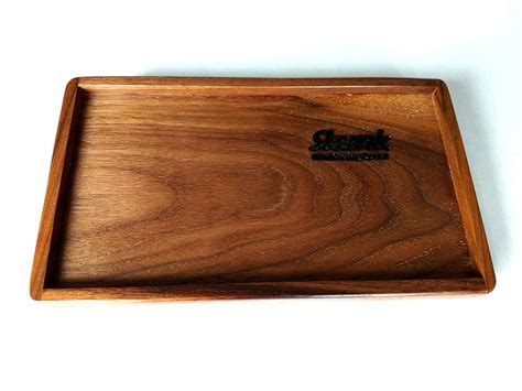 Walnut Rolling Tray By Skunk Woodworking Handmade