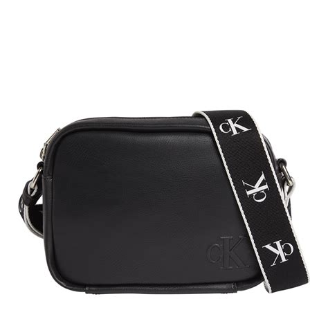 Calvin Klein Calvin Klein Women Crossbody Bag In Black Faux Leather 3104poss0057n Black Women