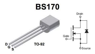 Bs N Channel Mosfet Pinout Specifications Equivalent Off