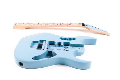 Daphne Blue Basswood Jem Electric Guitar Diy Kit Clandestine Guitars