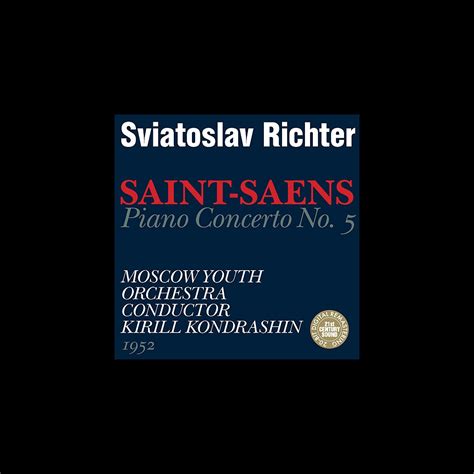 Saint Sa Ns Piano Concerto No Album By Sviatoslav Richter