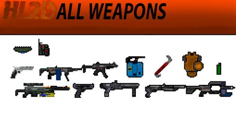 It`s all weapons and npcs in Half-Life 2D and Black Mesa Addon. - Half ...