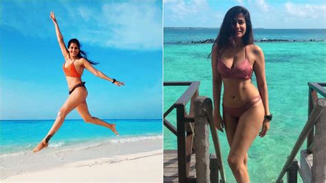 Scam Actress Shreya Dhanwanthary Is A Stunner In Bikini Pics