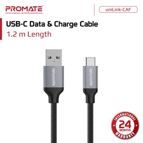 Jual Kabel Data Charger USB Type C UniLink CAF Charge Cable Tipe