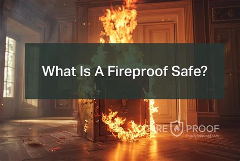 What is a Fireproof Safe? • Totally Fireproof