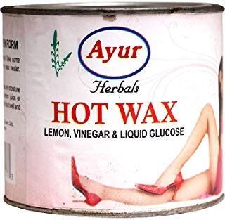 Ayur Herbals Hot Wax Lemon Vinegar And Sugar G Amazon In Health Personal Care