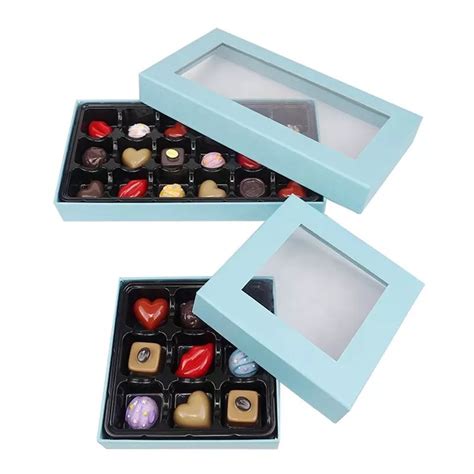 Premium chocolate box packaging - Custom cardboard display and paper box