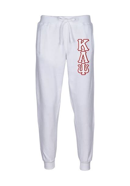 Kappa Alpha Psi 2 Day Ship Twill Jogger Pants Greek Gear