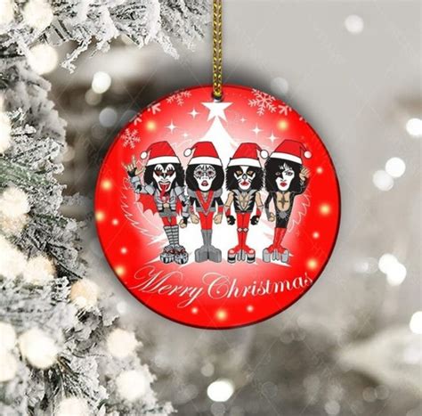 Kiss Band Christmas Photo Shoot