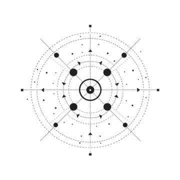 Zodiac Sagittarius Constellation Over White Zodiac Sagittarius