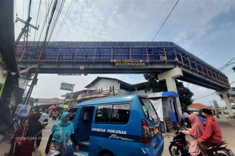 Skybridge Bojonggede Akses Baru Stasiun Modern Dan Nyaman