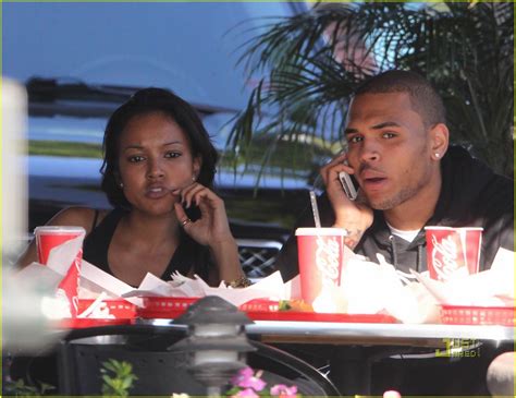 Chris Brown Lunch Break With Bow Wow Photo Chris Brown