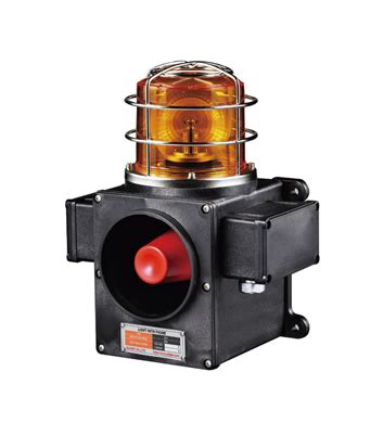 Scdwlr Led Revolving Warning Light And Electric Horn Combination For