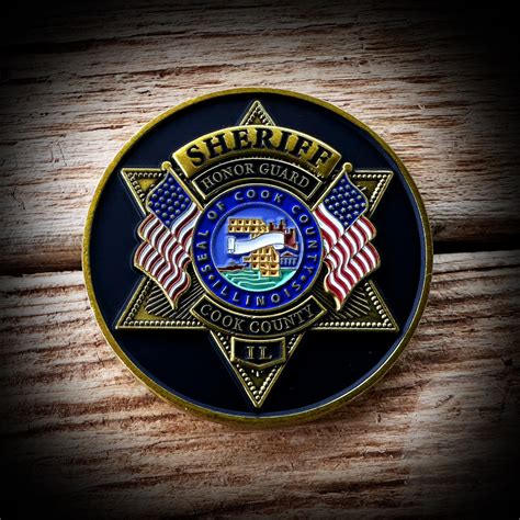 Cook County , IL Sheriff's Office Honor Guard Coin - Authentic – GHOST