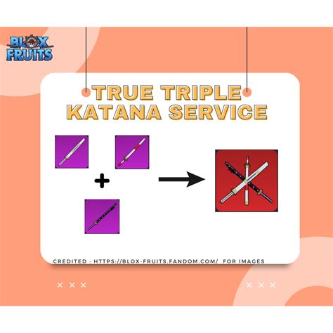 Blox Fruits ROBLOX True Triple Katana Service Shopee Malaysia