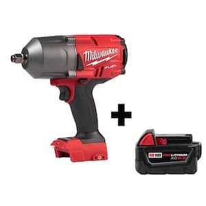 Milwaukee M18 FUEL 18V Lithium-Ion Brushless Cordless 1/2 in. Impact ...