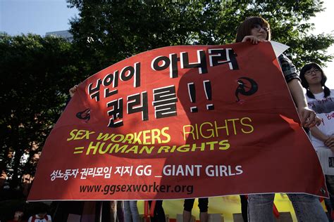 South Korean Sex Workers Protest Stricter Laws