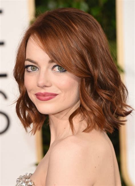 Dark Red Hair Color Bright Red Hair Hair Color Auburn Emma Stone