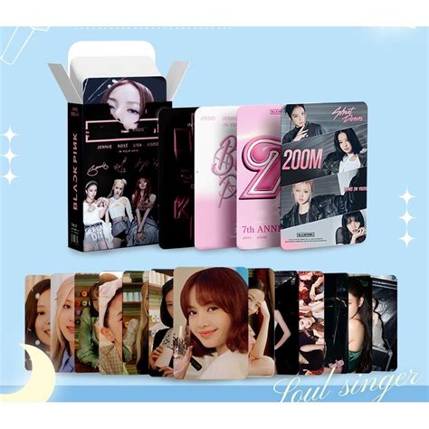 Pcs Box Bp Laser Holographic Lomo Cards Season S Greetings