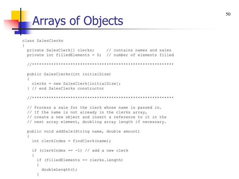 chapter  arrays  arraylist  powerpoint