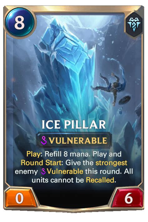 Ice Pillar but with accurate gameplay : r/CustomLoR