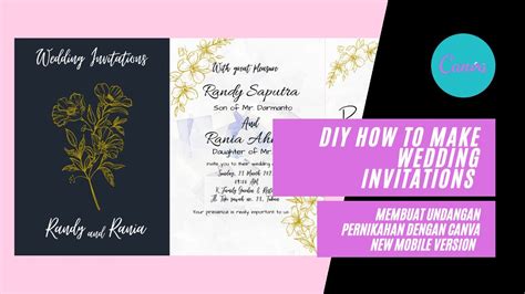 Cara Membuat Undangan Pernikahan Dengan Canva New Mobile Version