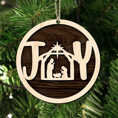 Amazon.com: Christian Christmas Ornaments, Family Religious Gifts ...