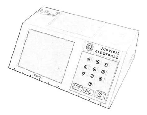 Urna Eletrônica Mini Para Imprimir E Montar Em Papel