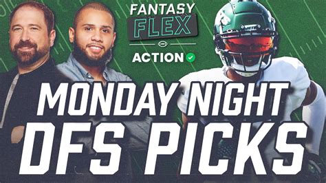 New York Jets Vs Buffalo Bills DFS Picks NFL Monday Night Football