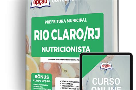 Baixar Apostila Prefeitura De Rio Claro Rj Nutricionista