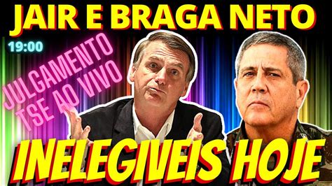 H Ao Vivo Julgamento Bolsonaro Tse Youtube