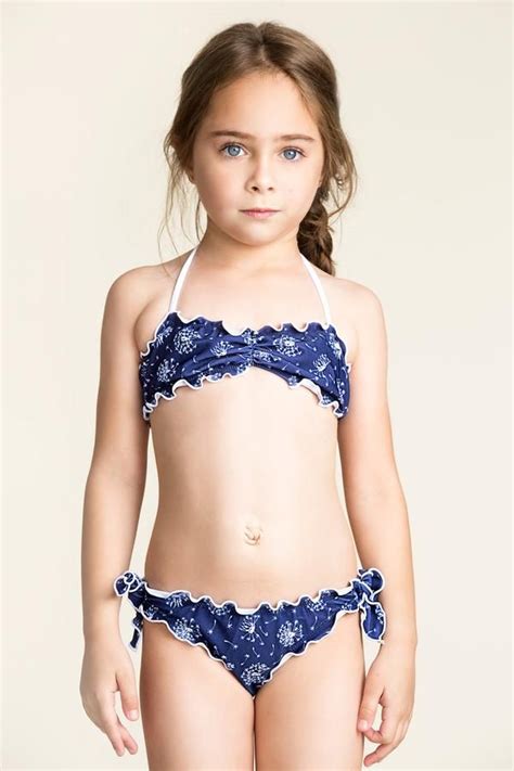 Nautical Stripe Halter Bikini Girls Swimsuits Bikini Bikinis Ruffle