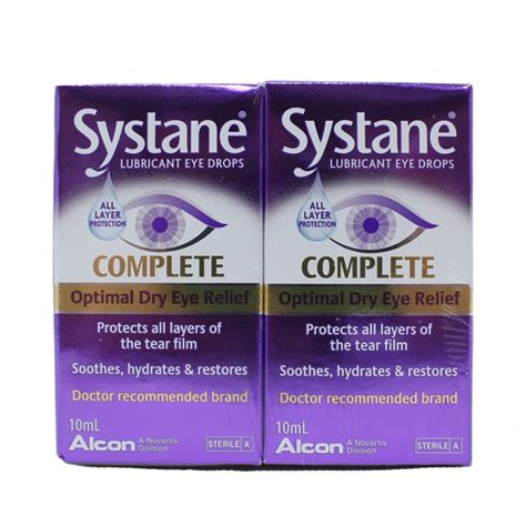 systane complete lubricant eye drops   ml costco uk