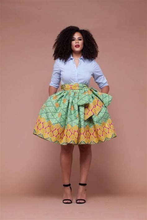 Checkout These Stunning African Print Skirts For Ladies African Print