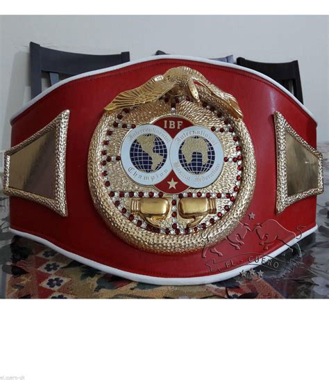 IBF INTERNATIONAL BOXING FEDERATION Title Belt | Zees Belts