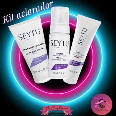 Kit Aclarador Seytu Unisex Aclara Manchas Del Sol