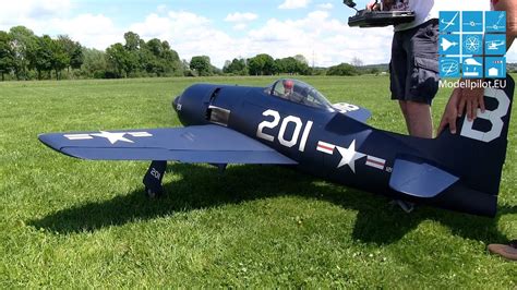 Rc F8f Bearcat Warbird Aerobatic Action Flight JÜrgen Grein Multiplex Airshow Bruchsal 2017