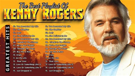 Classic Country Songs Of Kenny Rogers Greatest 60s 70s 80s Country Music Youtube