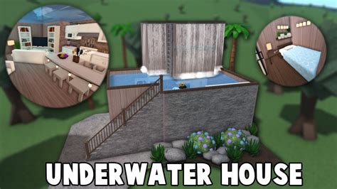 Building An Underwater Bloxburg House With New Pools Update Youtube