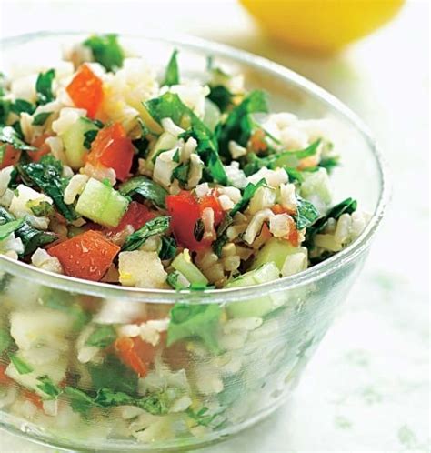 Recette Salade De Riz Fa On Taboul Marie Claire