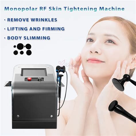 Monopolar Rf Skin Tightening Multipolar Rf Slimming Machine With