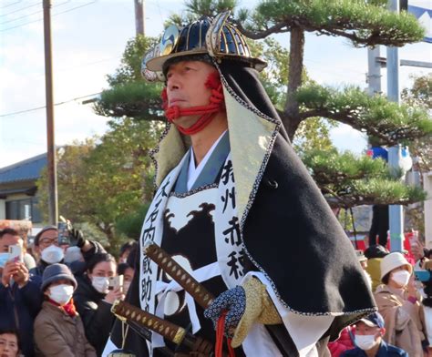 中村雅俊さんが大石内蔵助役で登場 赤穂市で赤穂義士祭開催 3年ぶり「忠臣蔵パレード」も ラジトピ ラジオ関西トピックス