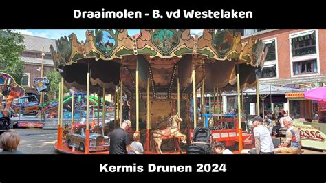 Draaimolen B Vd Westelaken Offride Kermis Drunen 2024 YouTube