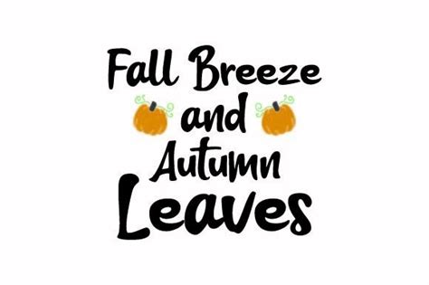 Fall Breeze And Autumn Leaves Graphic By Creativestudiobd Creative