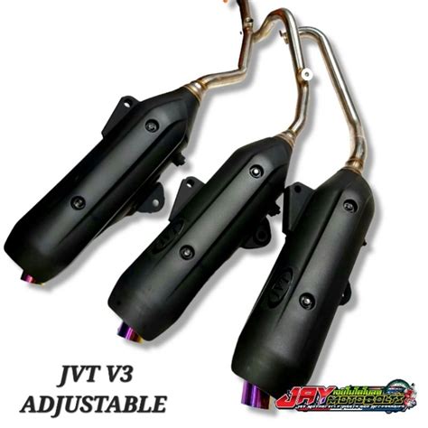 Jvt Pipe V Adjustable Sporty Click Nmax Aerox M Soul I Gt