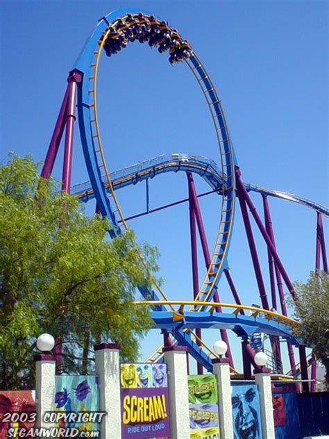 Scream Photo From Six Flags Magic Mountain Coasterbuzz